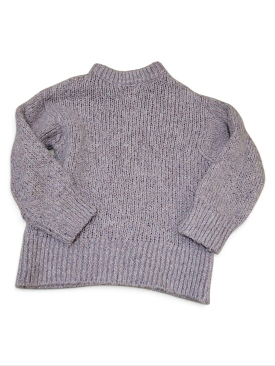 Zara Other - Zara Knit Collection Kids Purple Chunky Knit Sweater Size 6-7 Years